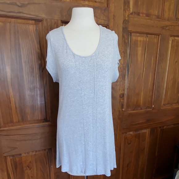 Cable & Gauge Tops - 💥 Cable & Gauge  Long Gray Tee EUC Sz XL